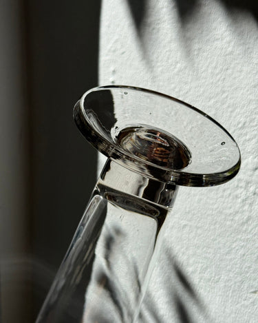 Tall glass vase - NEROLI