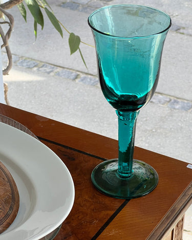 Tall glass vase - NEROLI