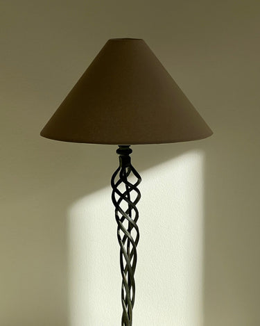 Tall spiral table lamp - NEROLI