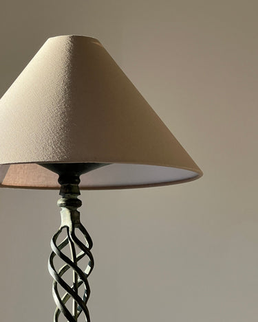 Tall spiral table lamp - NEROLI