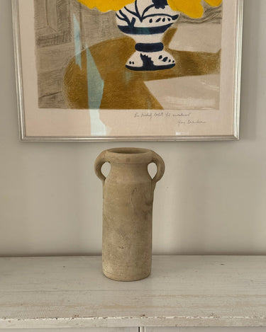 Tall terracotta vase - NEROLI