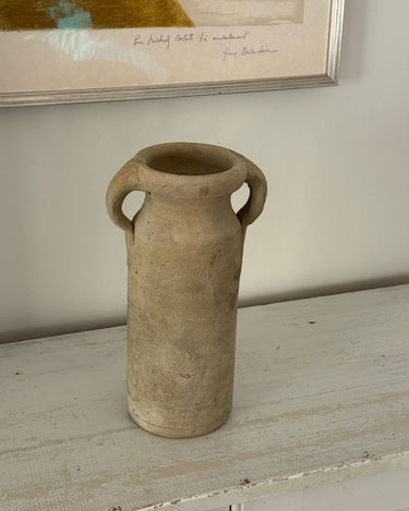Tall terracotta vase - NEROLI