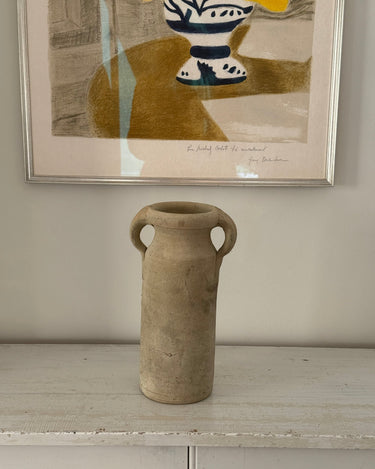 Tall terracotta vase - NEROLI