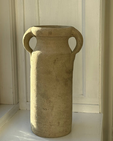 Tall terracotta vase - NEROLI