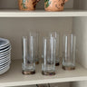 Tall tumblers (5 pcs) - NEROLI