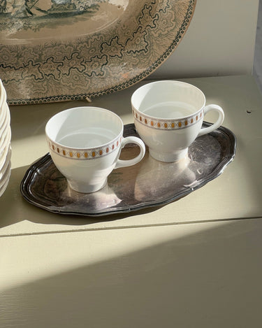 Tea cups (12 pcs) - NEROLI