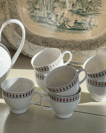 Tea cups (12 pcs) - NEROLI