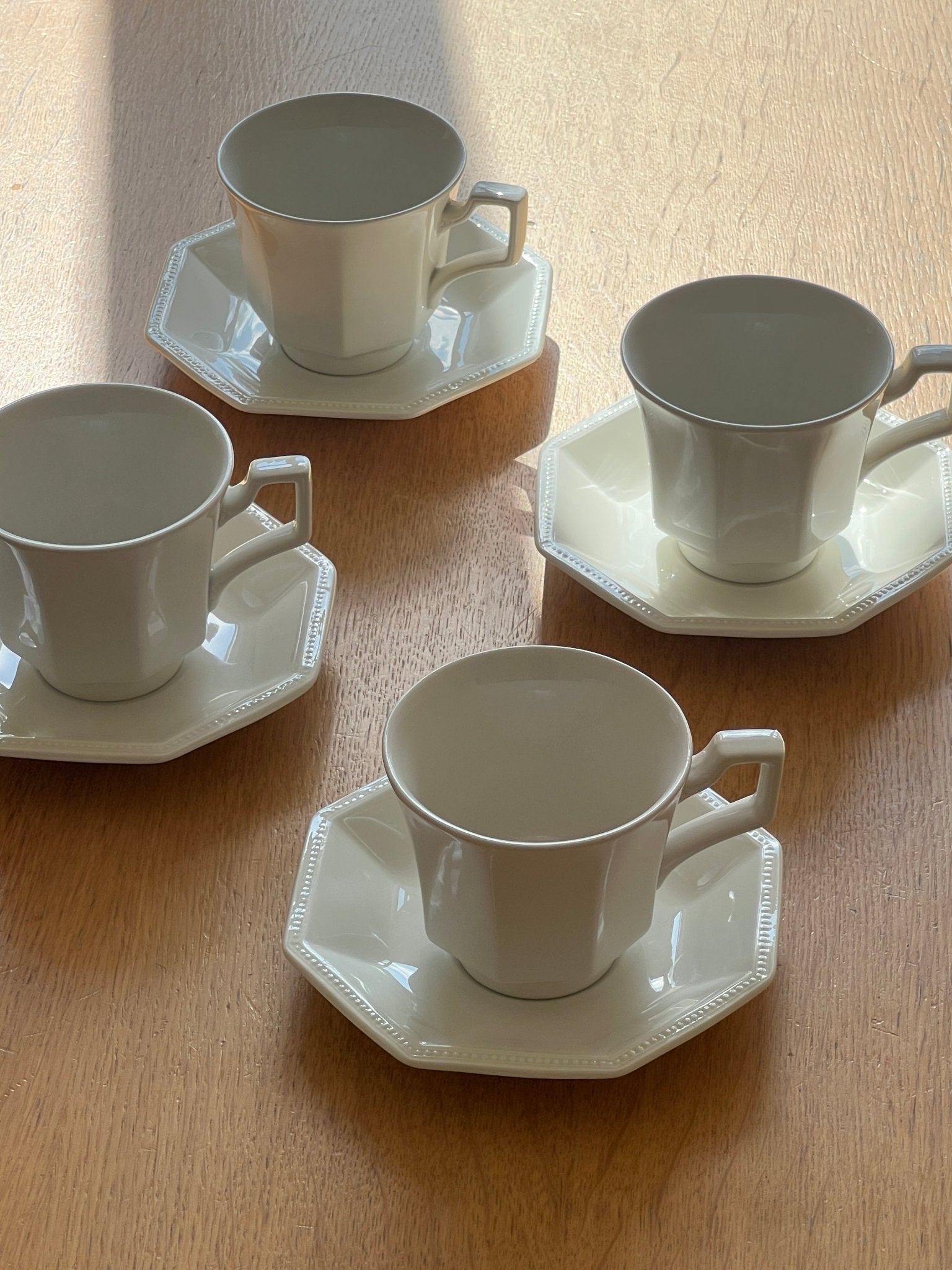 Tea cups (4 sets) - NEROLI