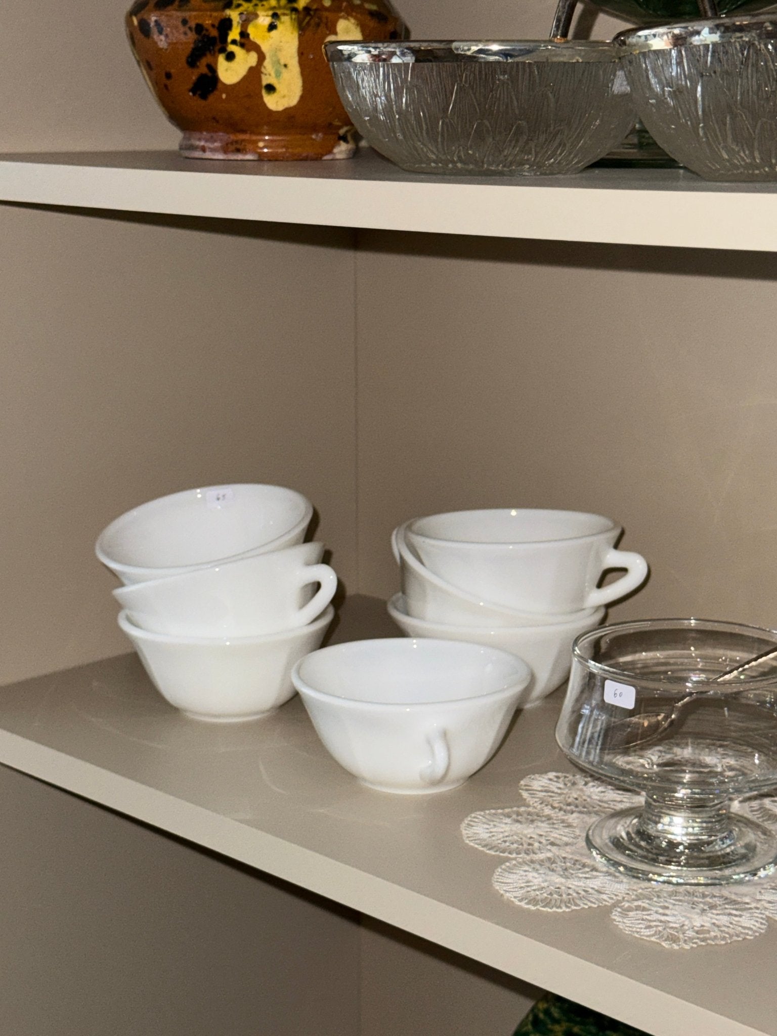 Tea cups (7 pcs) - NEROLI