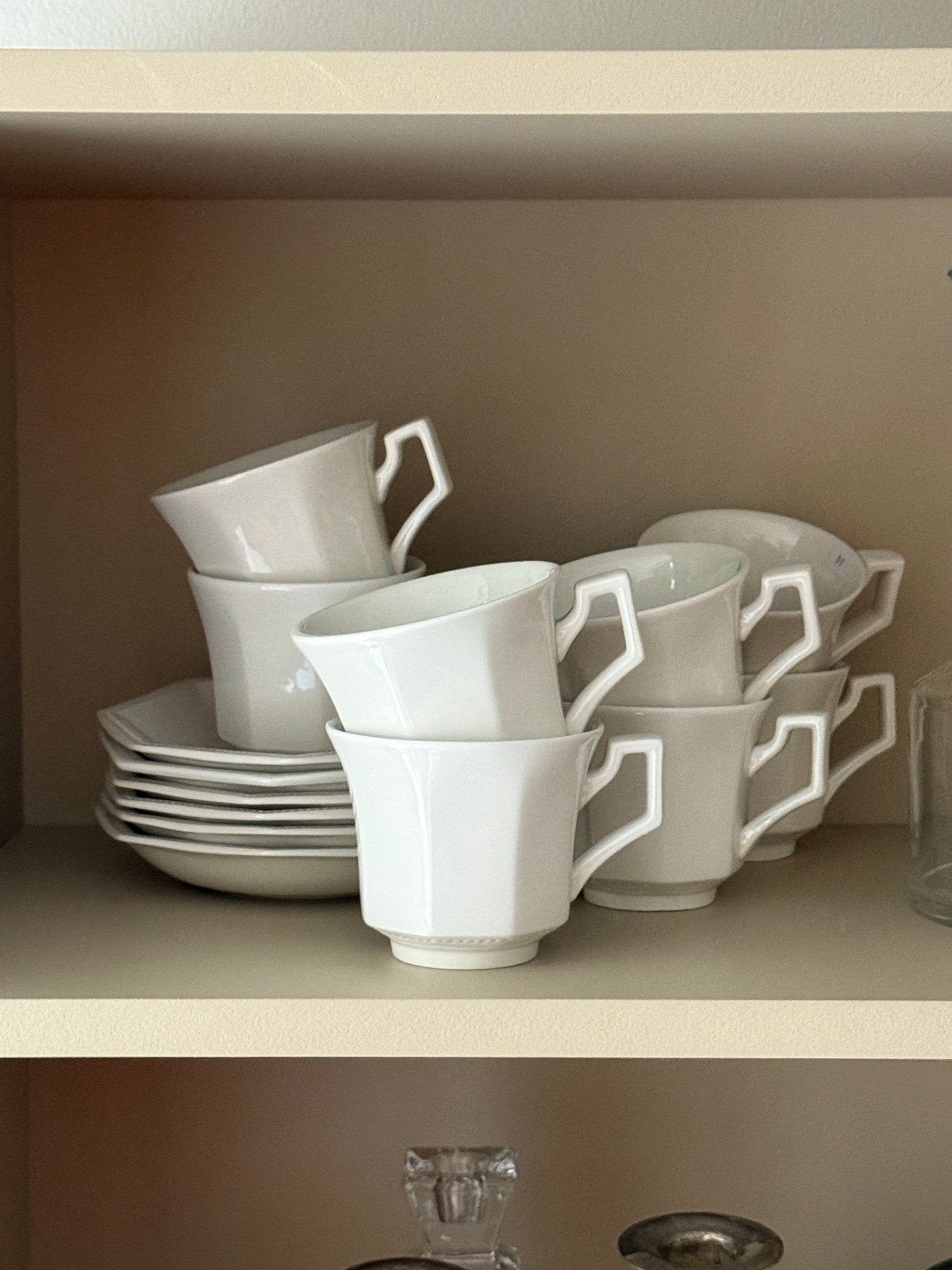 Tea cups (8 sets) - NEROLI