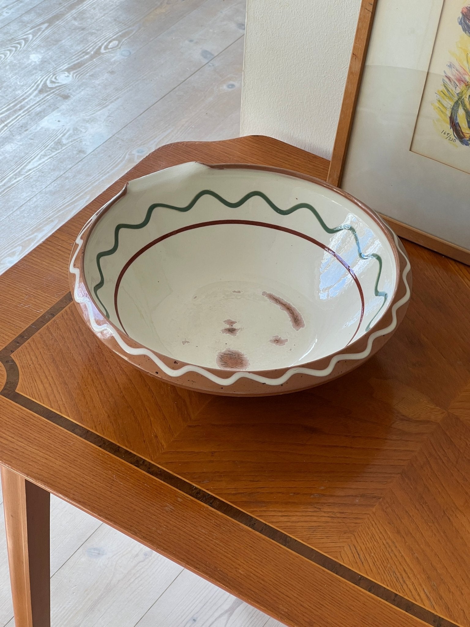 Terracotta bowl - NEROLI