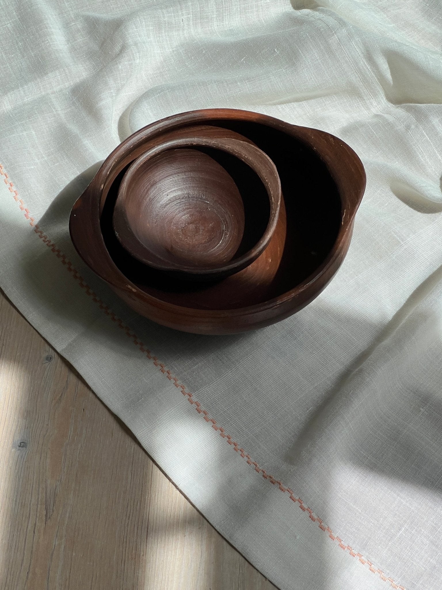 Terracotta bowls - NEROLI