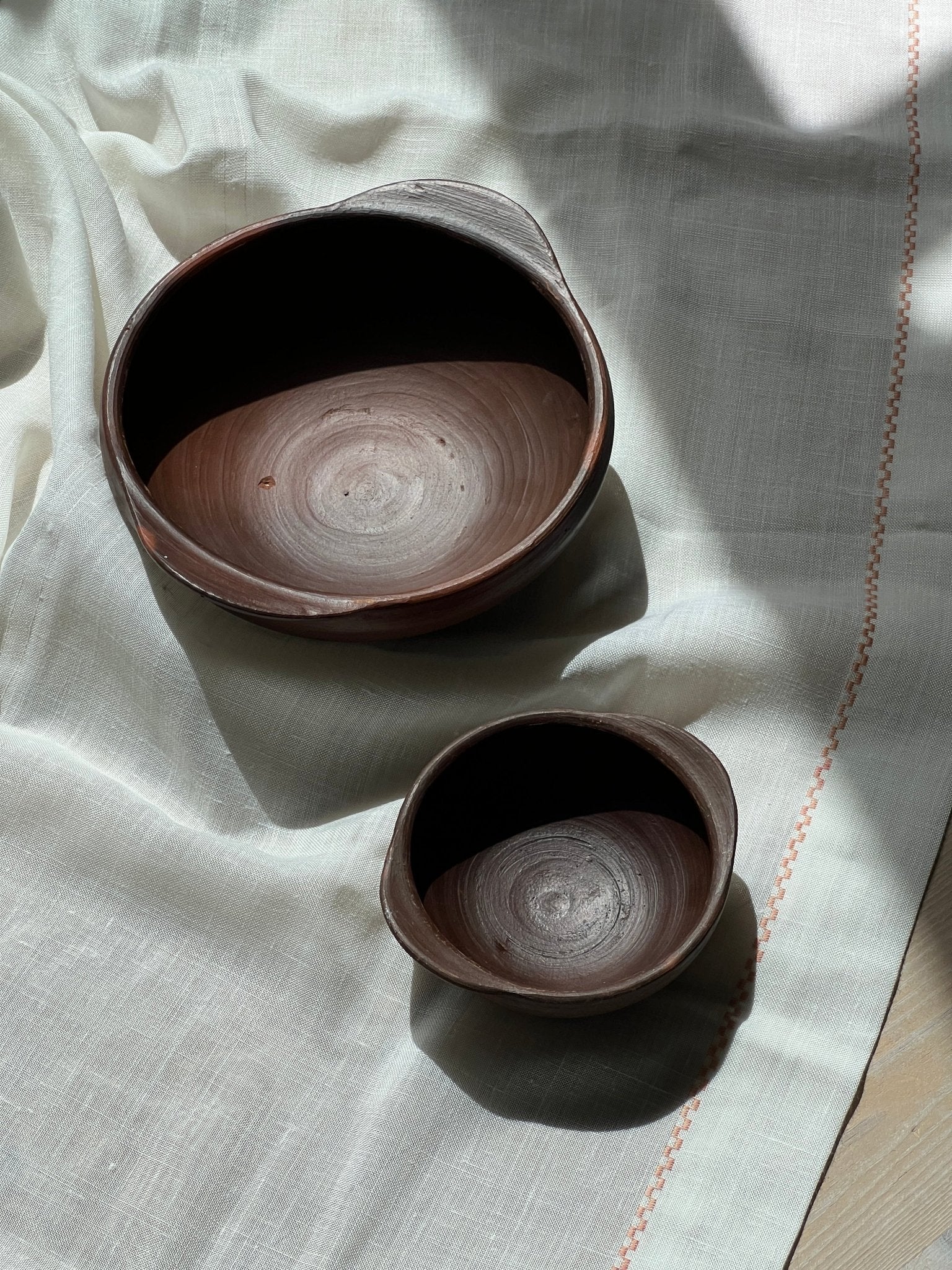 Terracotta bowls - NEROLI