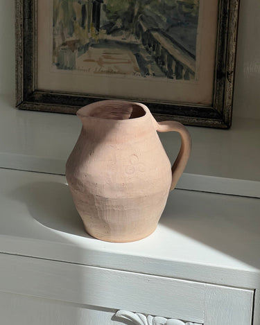 Terracotta pitcher - NEROLI