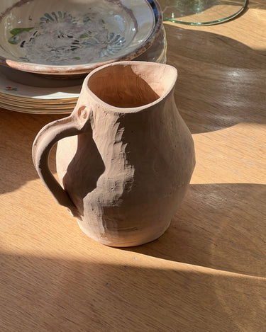 Terracotta pitcher - NEROLI