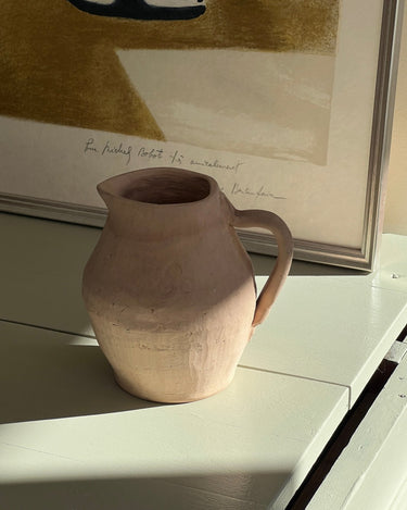 Terracotta pitcher - NEROLI