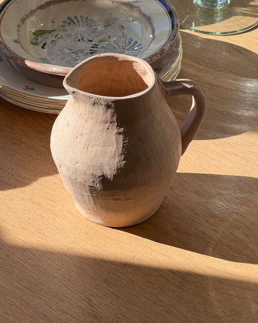 Terracotta pitcher - NEROLI