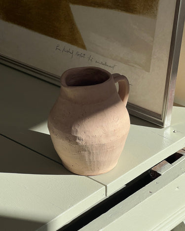 Terracotta pitcher - NEROLI