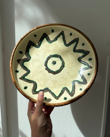 Terracotta platter - NEROLI