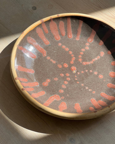 Terracotta platter - NEROLI