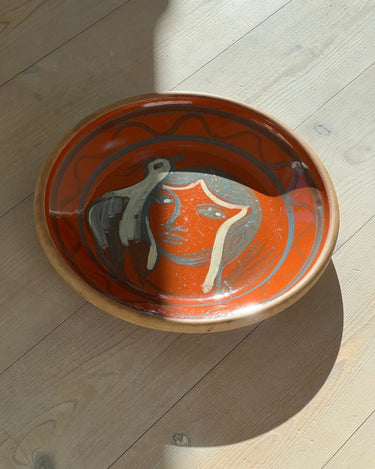 Terracotta platter - NEROLI