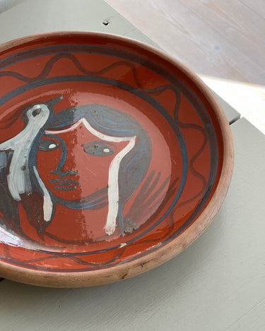 Terracotta platter - NEROLI