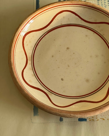 Terracotta platter - NEROLI