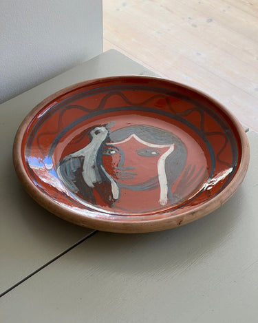 Terracotta platter - NEROLI