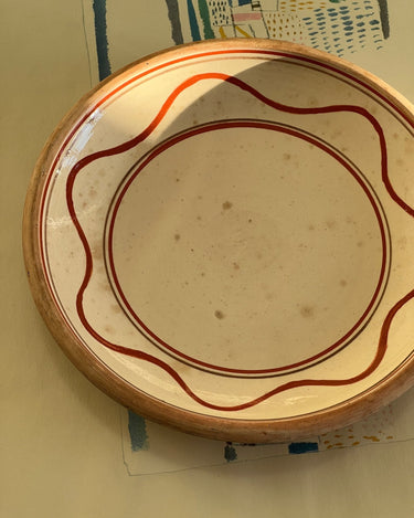Terracotta platter - NEROLI