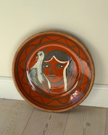Terracotta platter - NEROLI