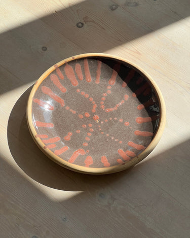 Terracotta platter - NEROLI
