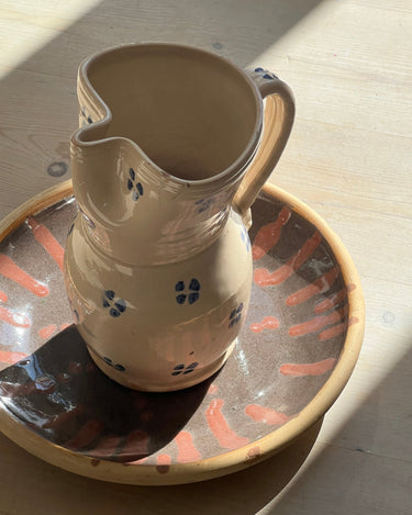 Terracotta platter - NEROLI