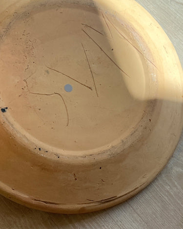 Terracotta platter - NEROLI