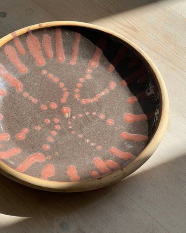 Terracotta platter - NEROLI
