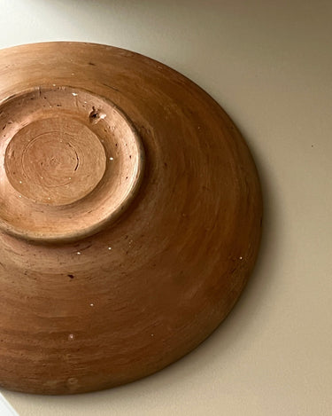 Terracotta platter - NEROLI