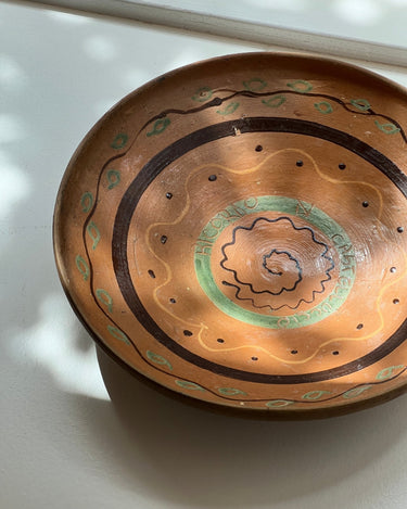 Terracotta platter - NEROLI