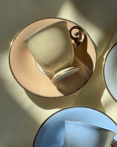 Tricolore espresso cups - NEROLI