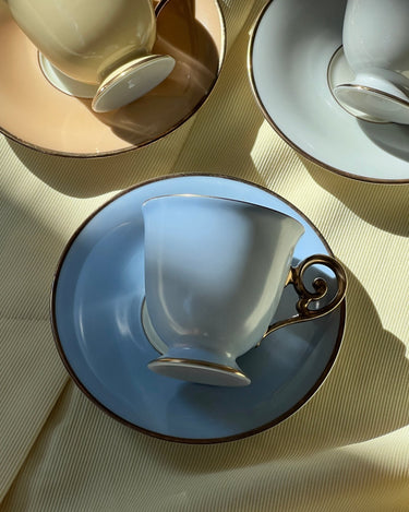 Tricolore espresso cups - NEROLI