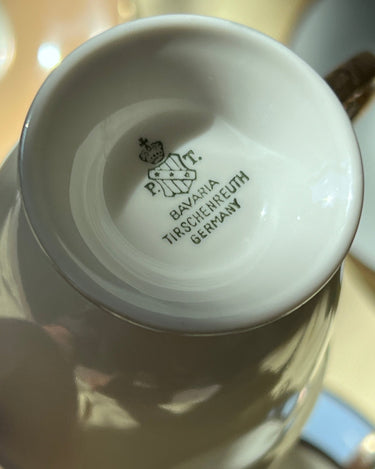 Tricolore espresso cups - NEROLI