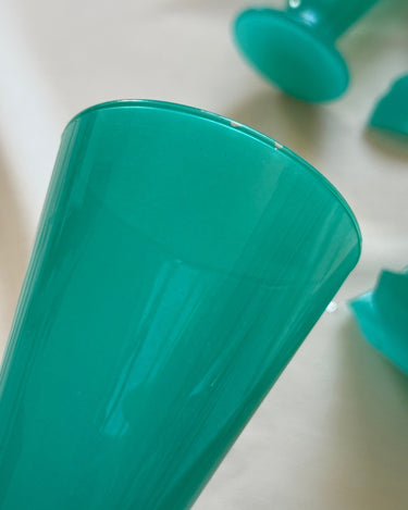 Turquoise glasses (3 pcs) - NEROLI