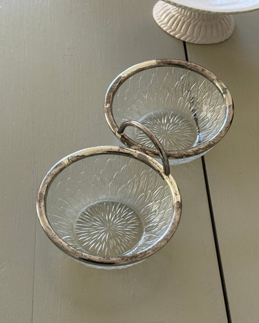 Twin bowl serving dish - NEROLI