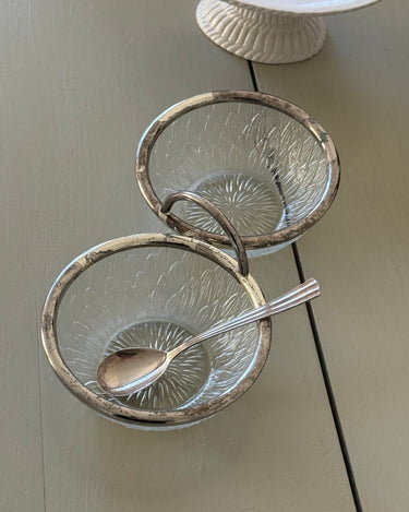 Twin bowl serving dish - NEROLI