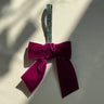 Velvet bow - NEROLI