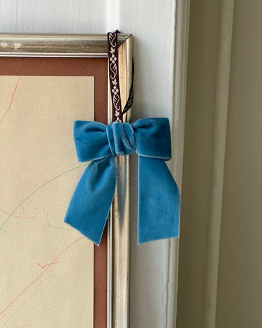 Velvet bow - NEROLI