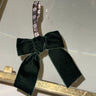Velvet bow - NEROLI