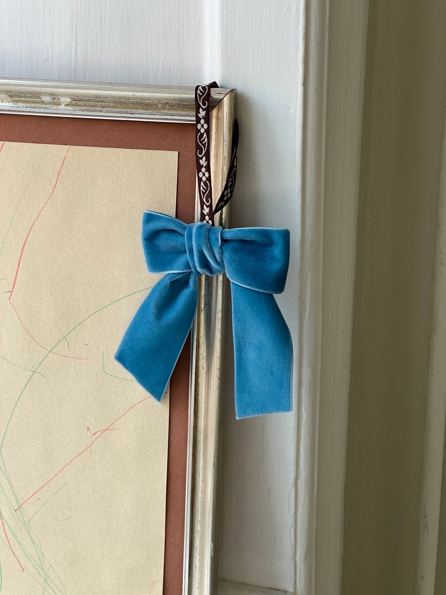 Velvet bow - NEROLI
