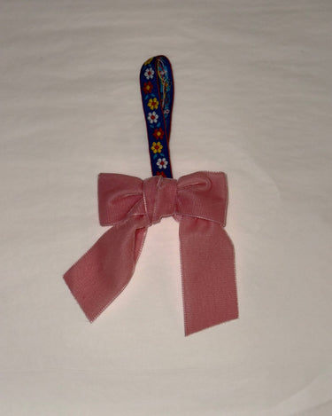 Velvet bow - NEROLI