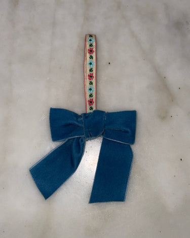 Velvet bow - NEROLI