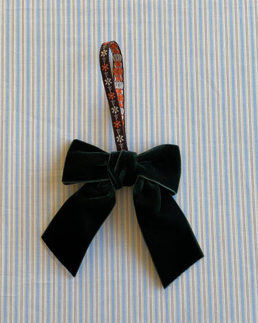 Velvet bow - NEROLI