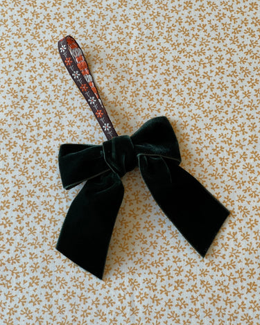 Velvet bow - NEROLI